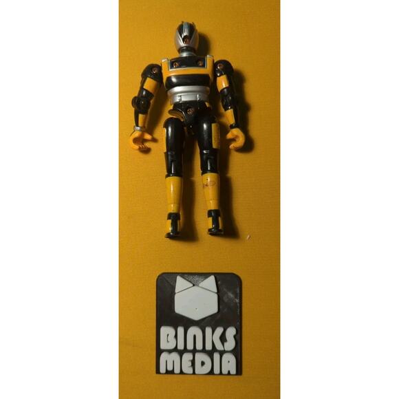 SUPER GOLD Saban's Masked Rider Figure Bandai 1996 - Picture 2 of 5